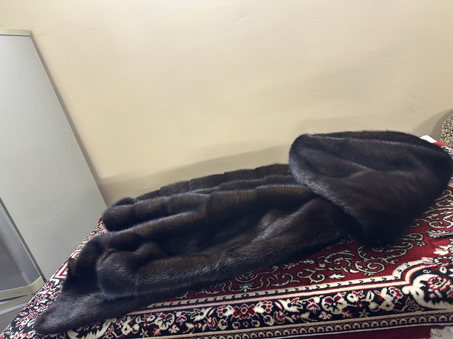 Рр 52-54.  Норковая шуба автоледи.  Плюшечка   Италия