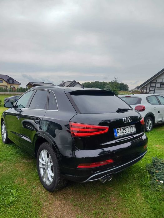 Audi q3 sline 1.4 benzyna 150ps 122 tyś km przebieg LED  okazja