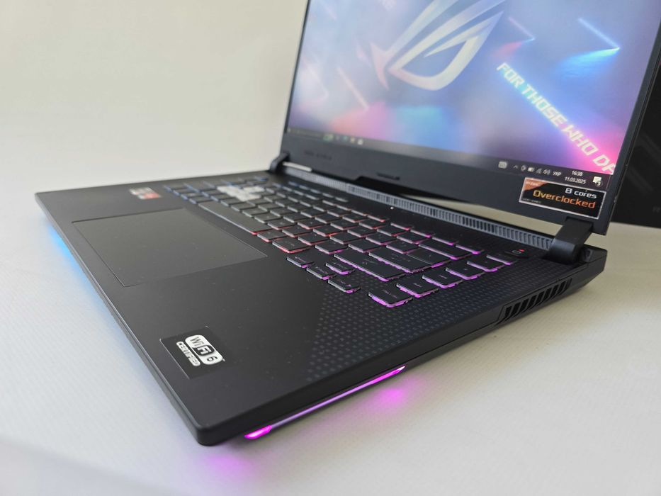 Asus ROG STIX G15 R9 5900HX/RX 6800M 12GB/RAM 32GB/SSD 512GB/IPS 144Hz ...