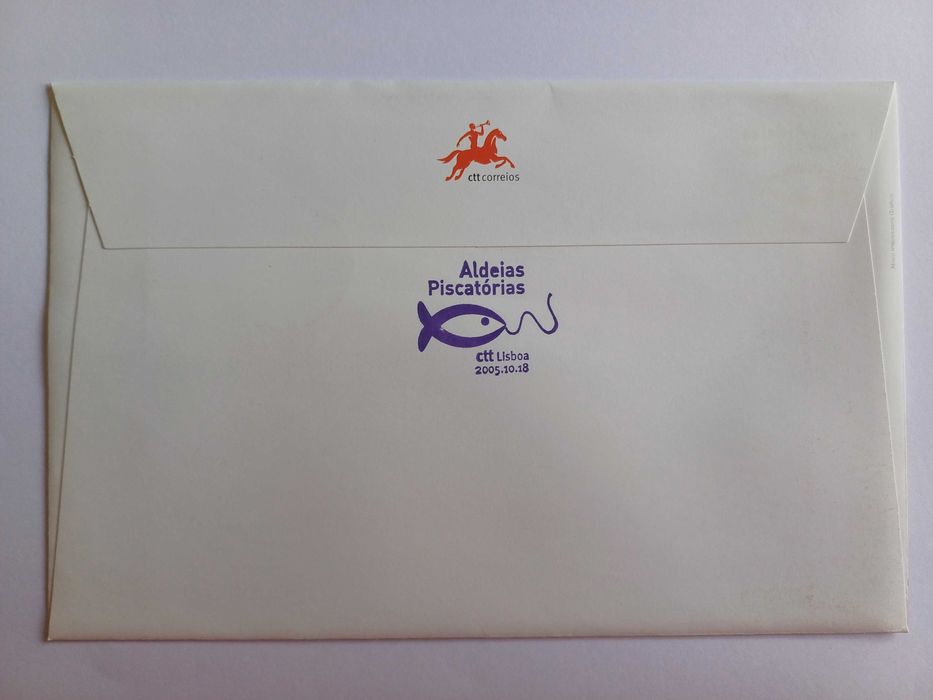 Filatelia Emissão conjunta Portugal Hong Kong 2005, Envelope circulado