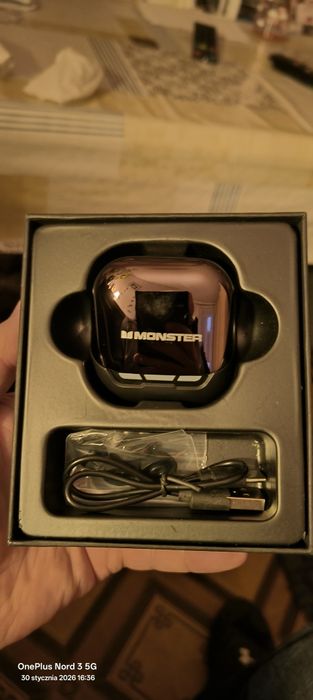 Monster XT05 Bluetooth 5.4 [Czarne] Mega Bas