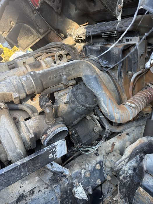 Man wywrotka uszkodzony