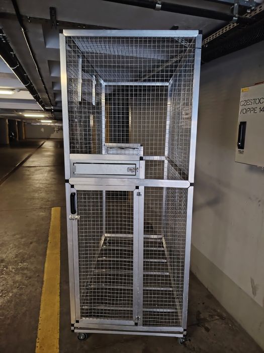 Klatki , woliery aluminiowe