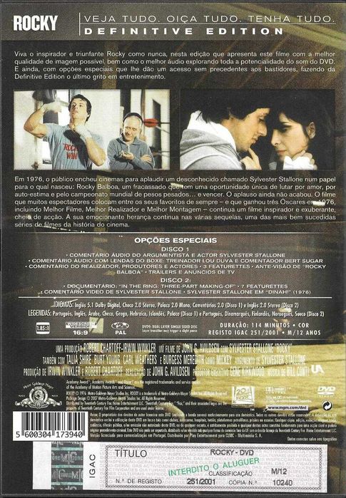 Rocky (definitive edition - 2 DVD) (1976)