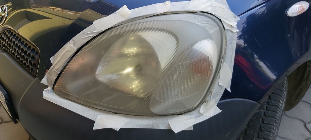Regeneracja lamp samochodowych z plastiku plus poliwenglan na gorąco