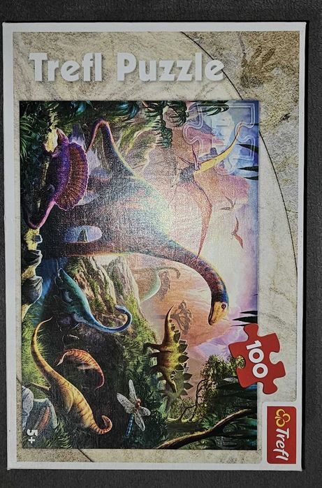 Пазли Trefl Бінг, Діно 100 елементів