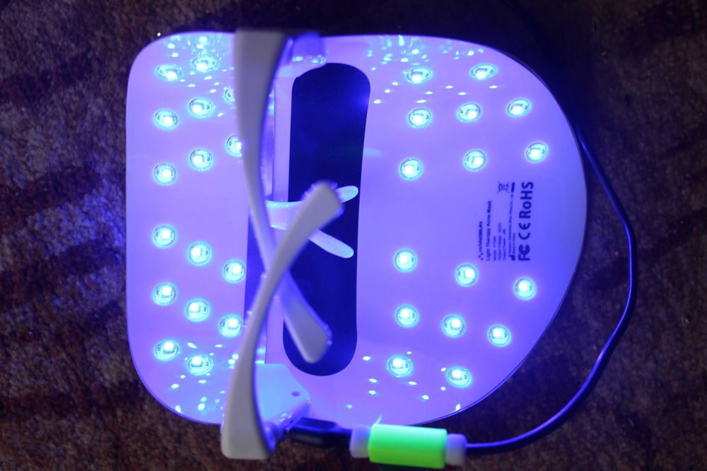 Hangsun Light Therapy Acne Maska Terapia światłem Trądzik Naczynka
