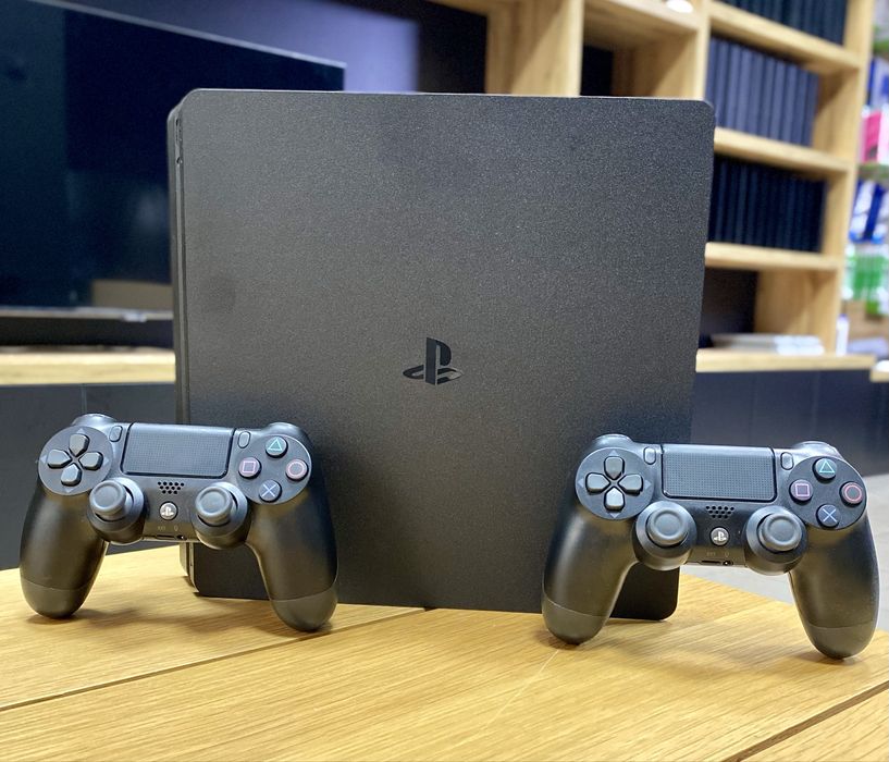 Playstation 4 Slim 500 GB + геймпад в комплекті - гарантія 12 місяців