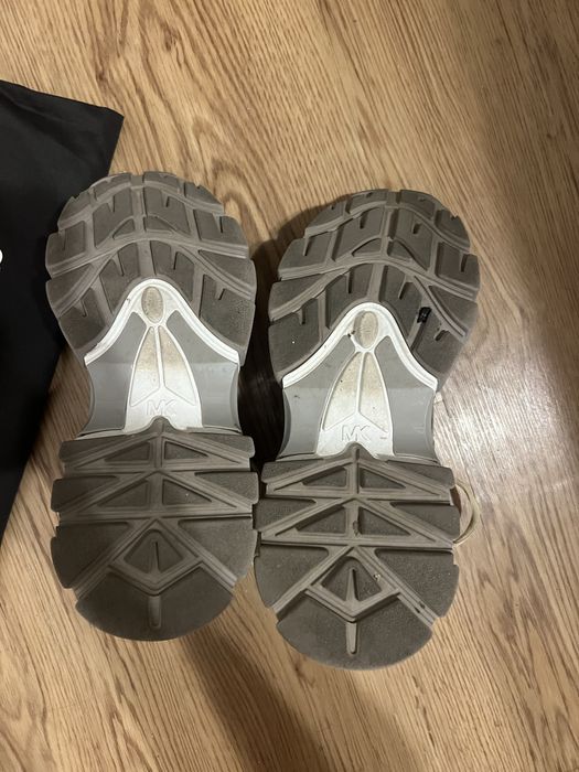 кросівки Michael kors Nick Leather and Suede Trainer