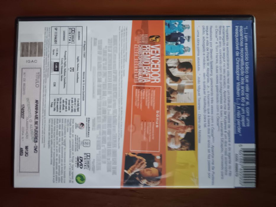 filme dvd original - apanha - me se puderes - edição dupla