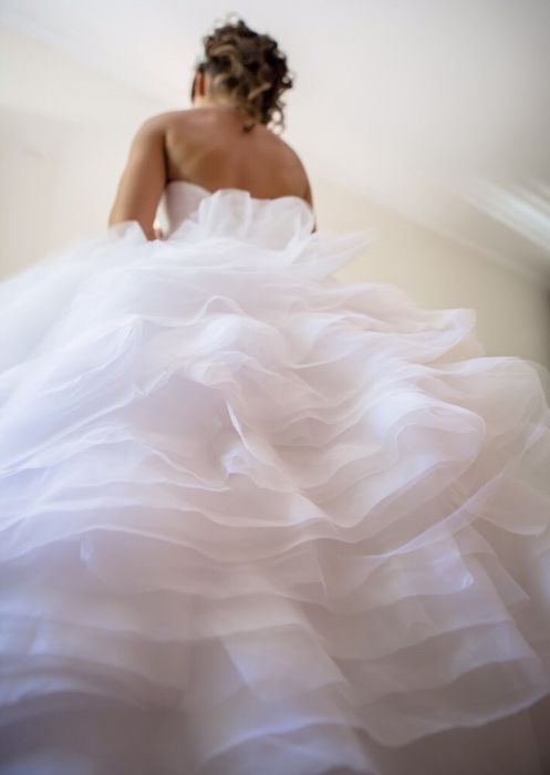 Demetrios Bridal Cosmobella Vestido de noiva oferta saiote