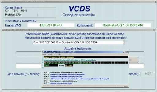 Zeszyt kodowań VCDS do aut marki VW / AUDI / SKODA / SEAT