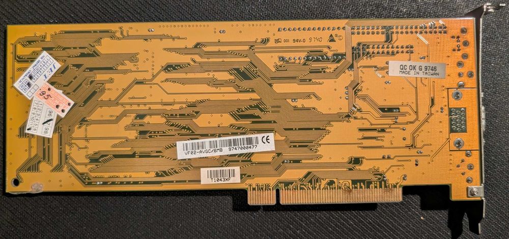 Karta graficzna 3DFX Voodoo Rush 6mb RAM, Retro PC