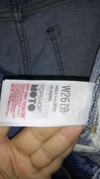 Topshop Moto, женские джинсы р. 26