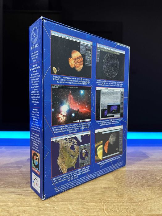 Redshift 1 + 2 program astronomiczny (PC EN 1994) wydanie BIG BOX