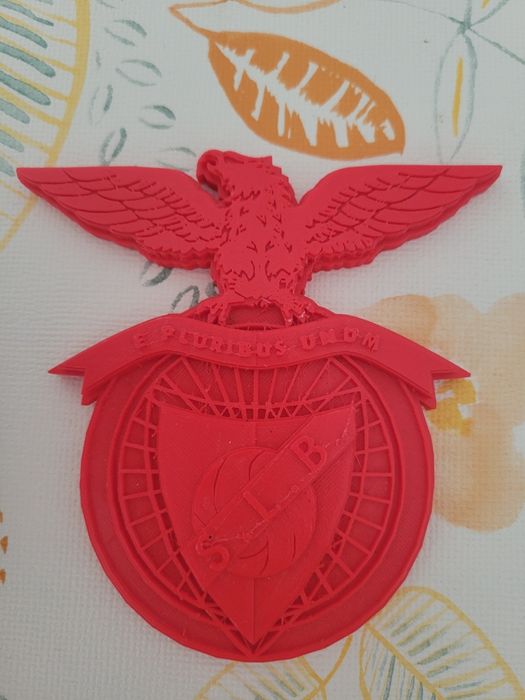 Símbolo do Benfica Impressão 3D