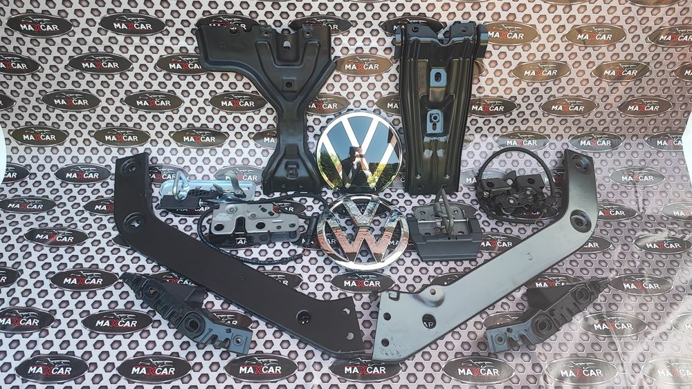 Підсилювач переднього бампера VW Tiguan 18 19 20 21 Allspace 22 R-line