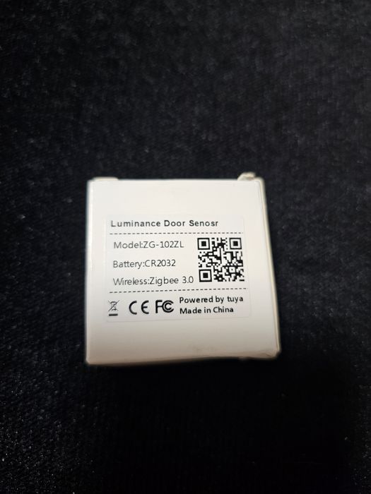 Czujnik drzwi i światła Zigbee Tuya ZG-102ZL