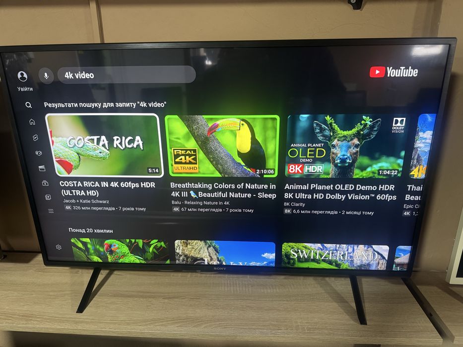 sony 75 - купити телевізори - Ціна на OLX.ua