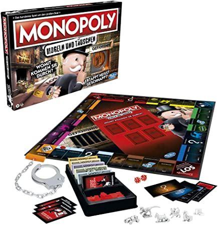 Monopoly - klasyczna gra rodzinna dla dzieci od 8 lat po niemiecku
