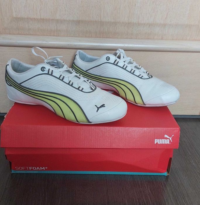 Футзалки - Кросівки Puma, білі (25 см, р.39). Оригінал