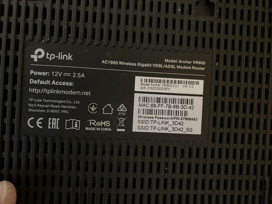 Tp-Link Archer vr900