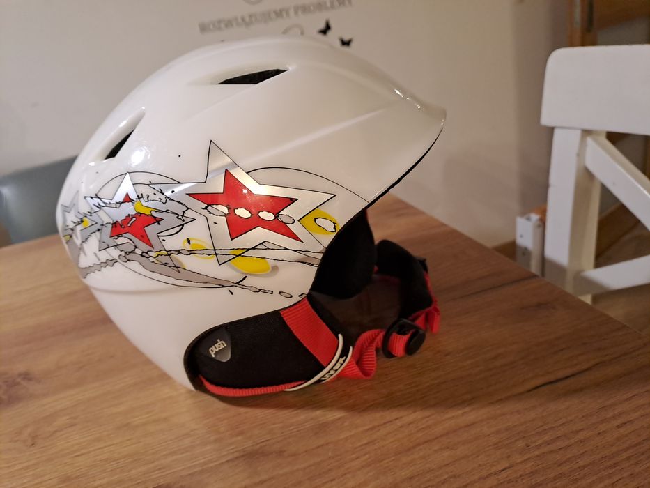 Kask narciarski Uvex dla dziecka 52-54 cm