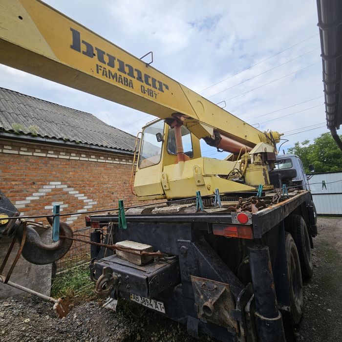 Автокран Камаз 53212