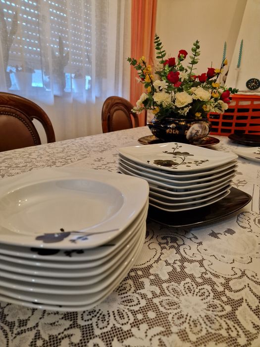 Conjunto Pratos Gato Preto