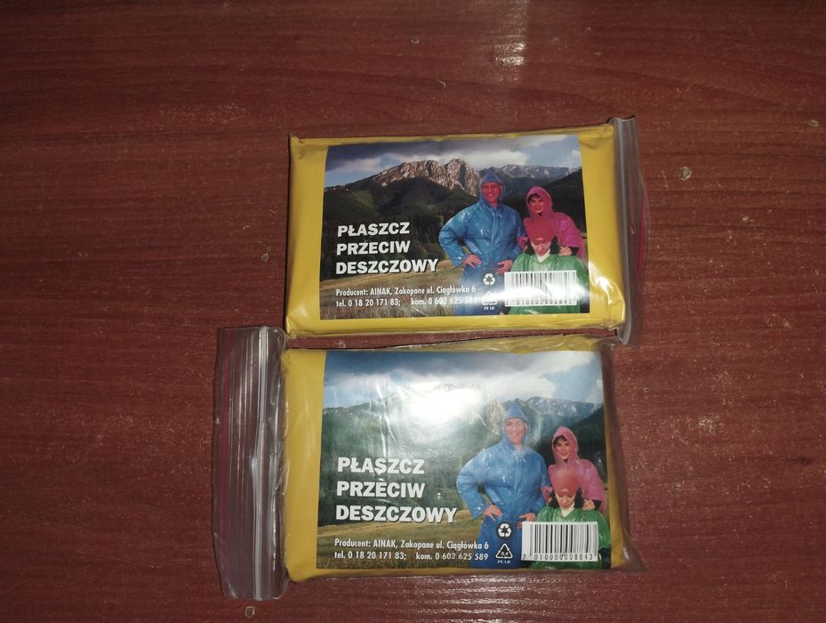 Płaszcze przeciwdeszczowe
