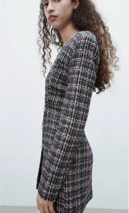 Сукня піджак ZARA з твіду