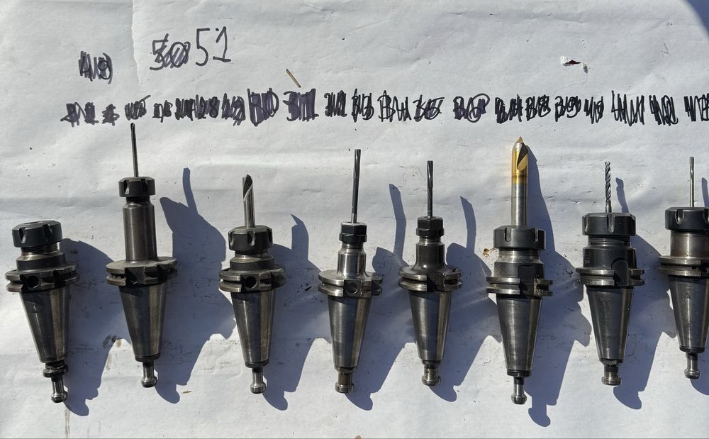 Oprawki SK40 ER32 ER25 komplet 10 szt frezarka CNC