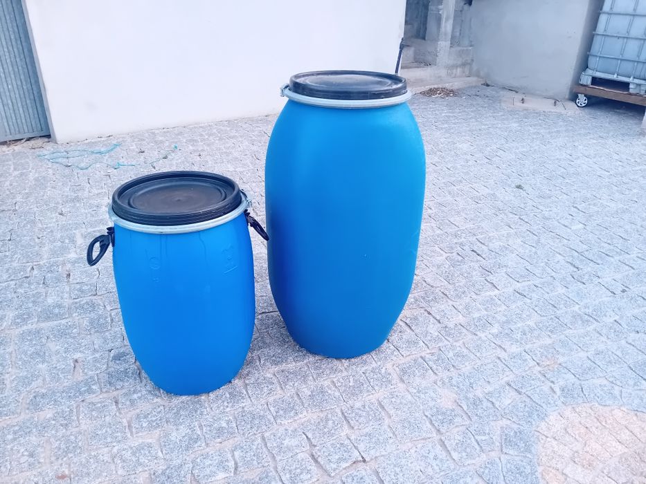 Bidões de30, 60 e 120 Litros