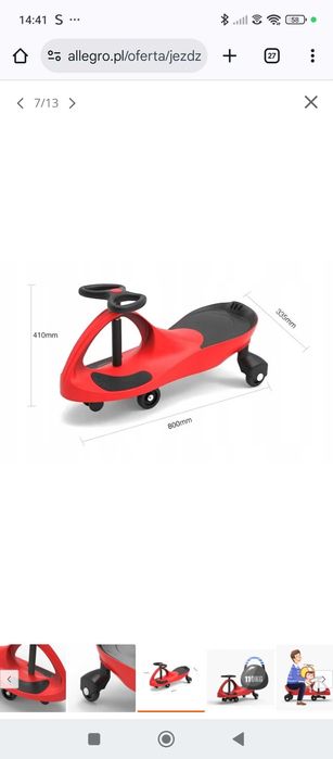 Jeździk grawitacyjny