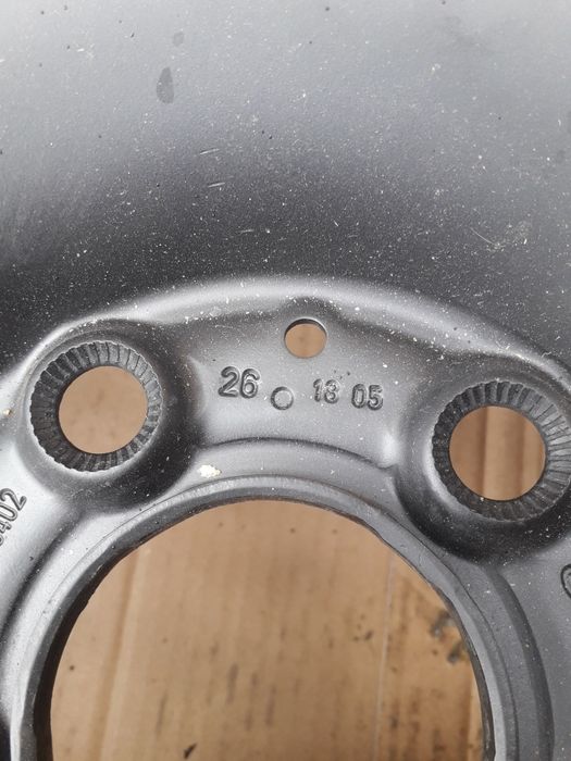 Felgi stalowe 15 Mercedes A klasa 5x112 et47