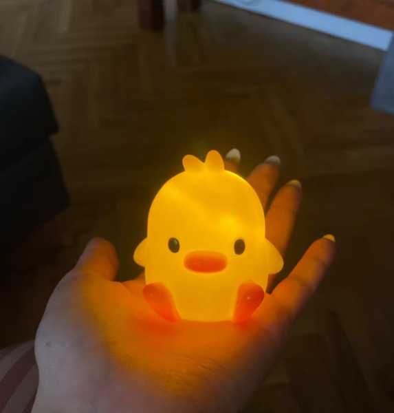 Mini Abajur De Pintainho/ Patos  Fofo