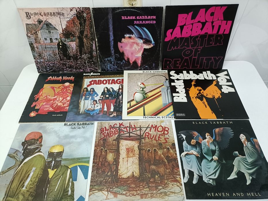 HEAVY METAL / HARD ROCK: As melhores bandas (discos de vinl)