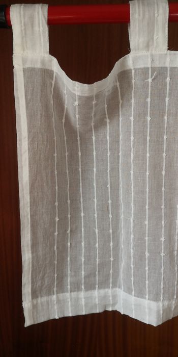 Cortina - algodão - 147 cm X 49 cm