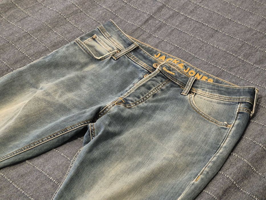 Męskie spodnie, jeansy Jack&Jones JJIGLENN JJORIGINAL (W32, L32)