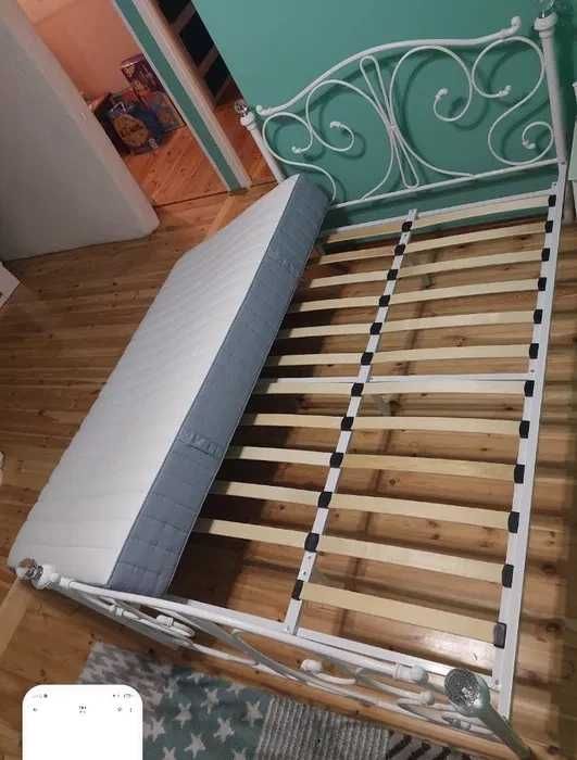 Rama łóżko 120x200 piękne kryształy