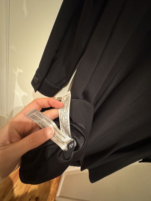 Vestido cintado Uterqüe