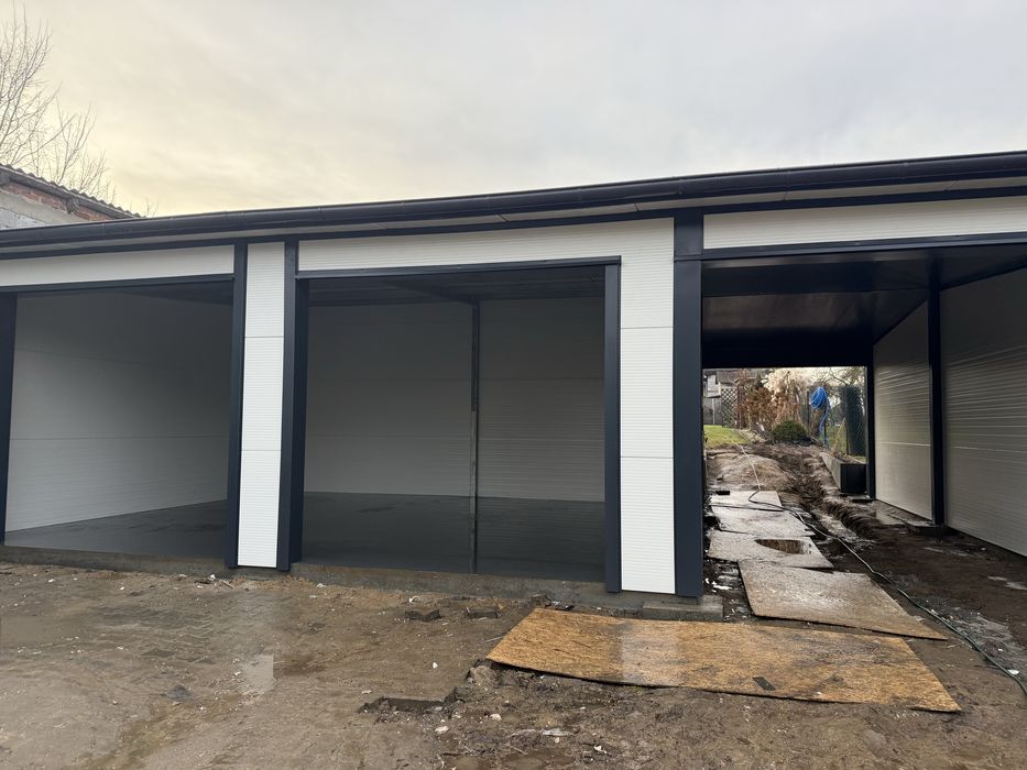 Garaze z plyty warstwowej