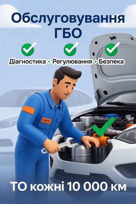 Сервіс та Встановлення ГБО