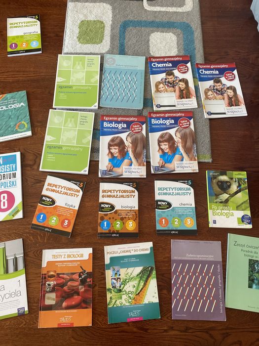 Książki gimnazjum 8 klasa zbiory zadań