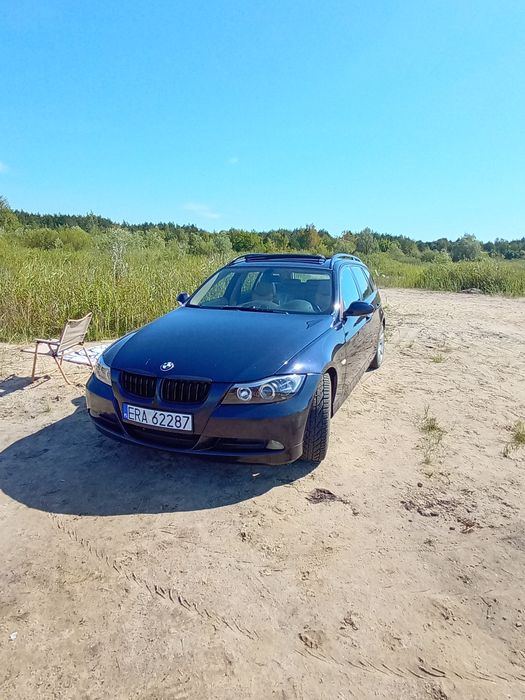 BMW E91 monacoblau metalic