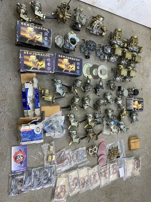 Карбюраторы, бензонасосы Газ 51, Газ 52, Газ 53, Уаз, Волга 31029, Зил