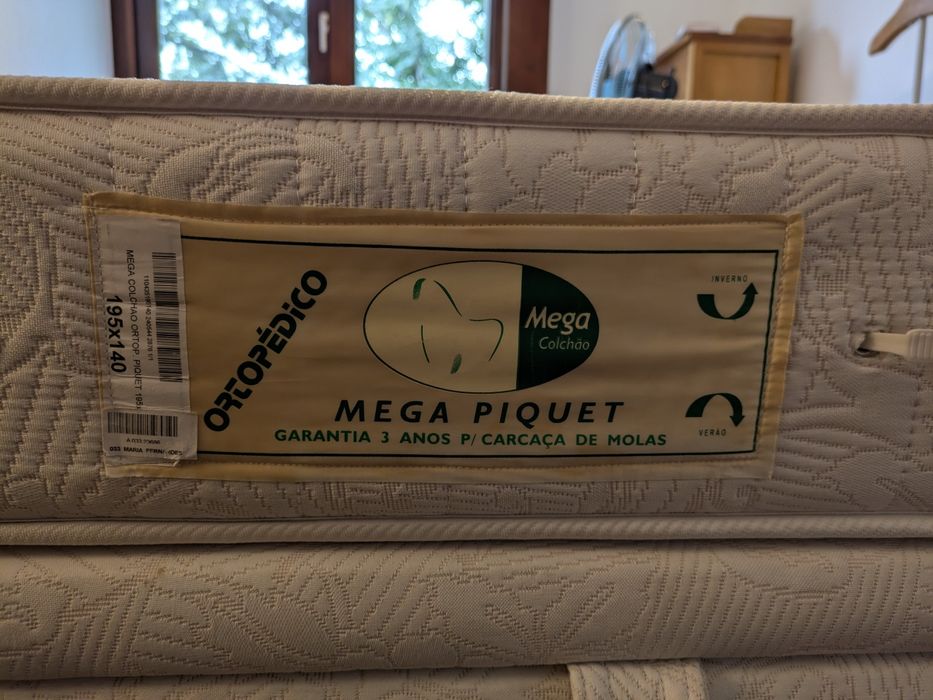 Cama de Casal 140x200 + Colchão