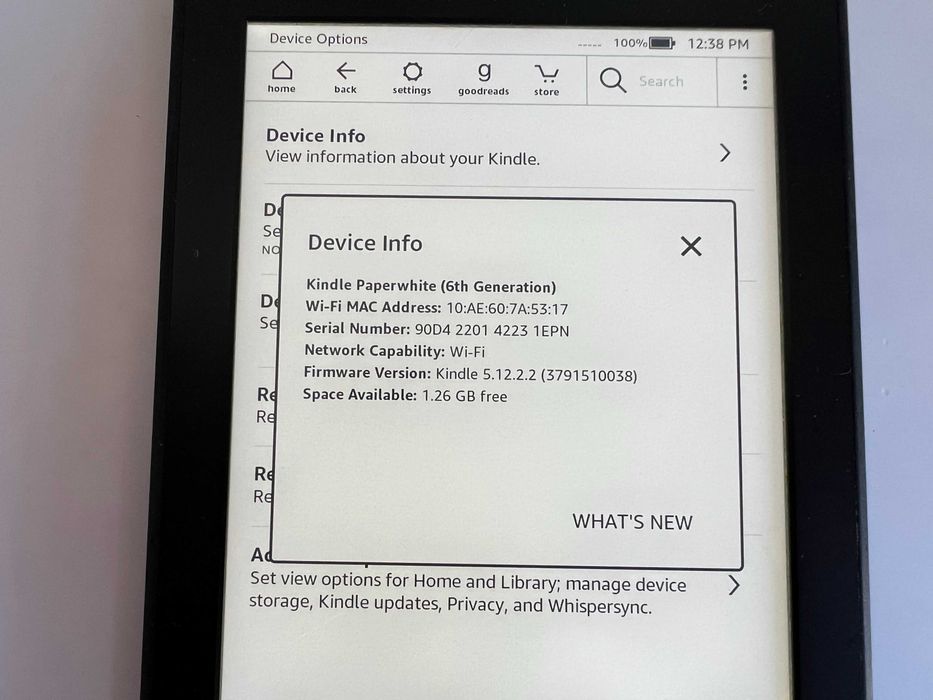 Електронна книга Kindle Paperwhite 6th Gen + Чохол