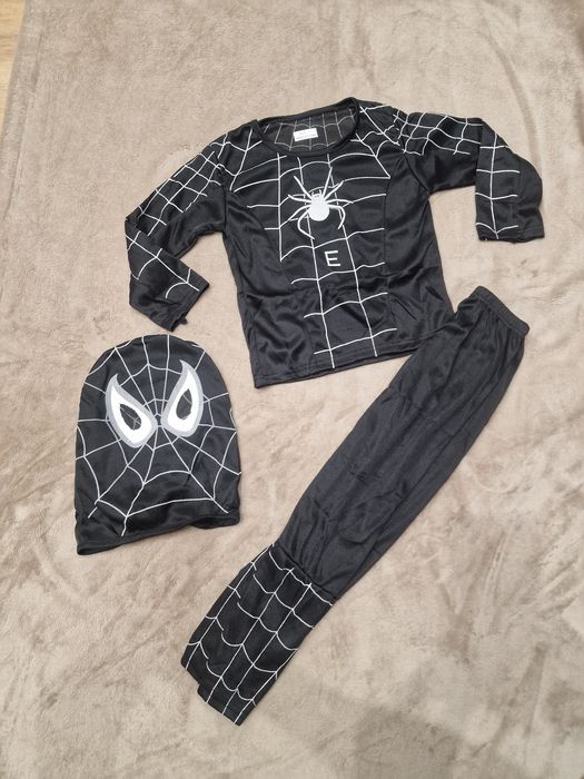 Strój Karnawałowy Przebranie na Bal 120-130 Spiderman