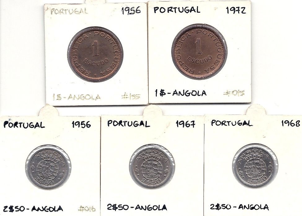 Angolan Coins from the Colonial Period